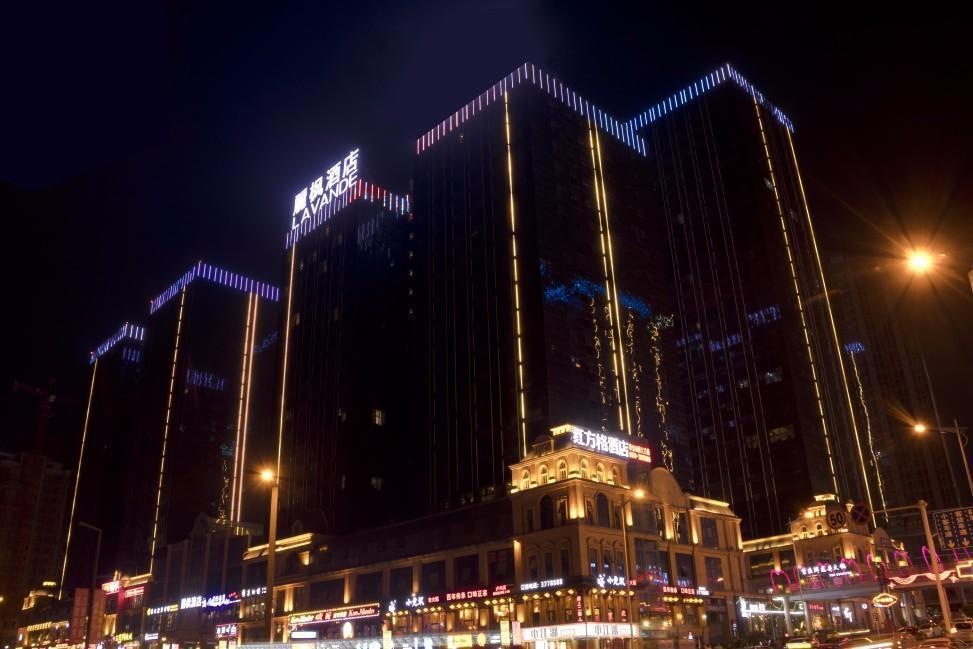 Lavande Hotel Luzhou Jiale Century City Exterior foto